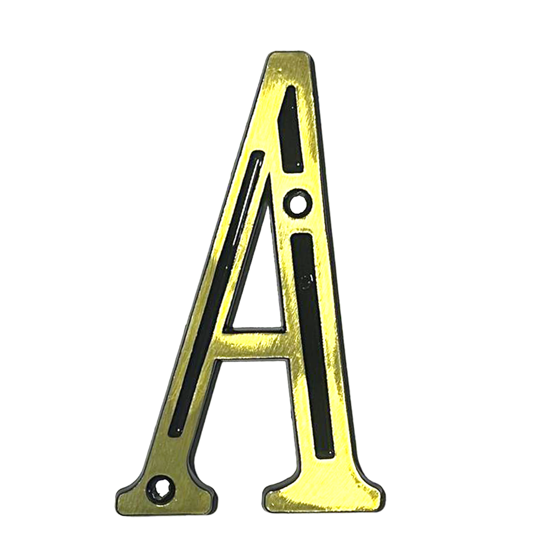 7910 LETRA COLONIAL CROMADA A